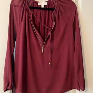Michael Kors Long Sleeve Top